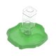 thumbnail image 5 of Contenedor comedero para reptiles, terrario versátil, decoración, comedero para agua y comida, alimento para tortugas. Verde oscuro, 5 of 9