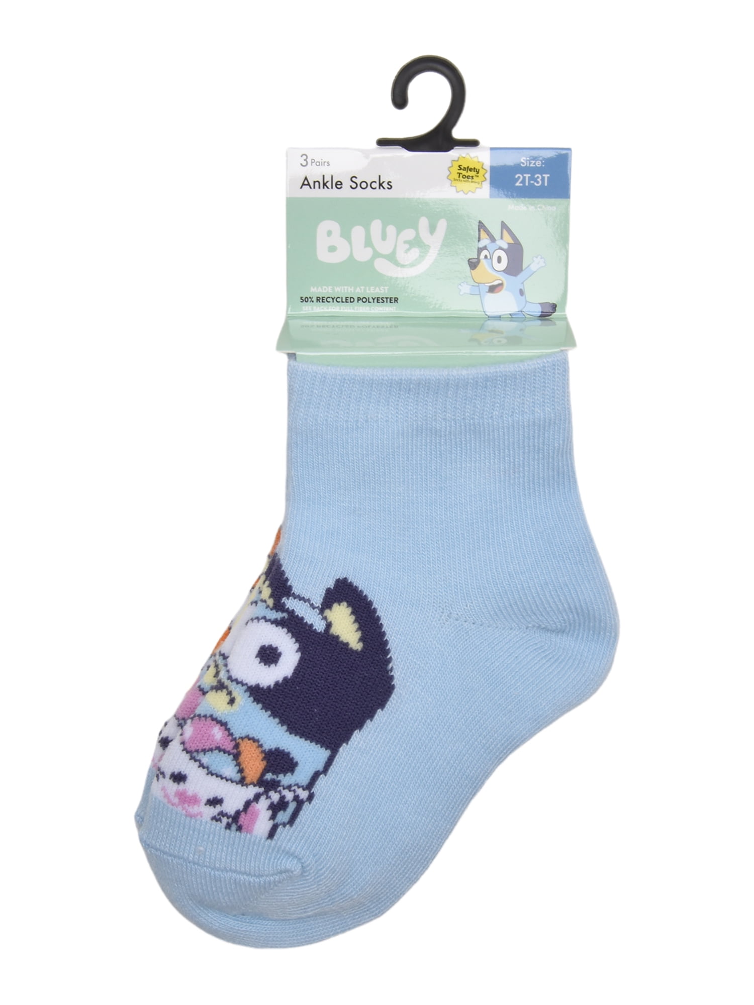 Character Toddler Ankle Easter Socks, 3-Pack, Sizes 12M-5T