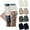 A-style 04(4 Pairs), variant on Womens Boot Socks Winter Warm Crochet Knitted Boot Cuffs Topper Socks Short Leg Warmers Gifts