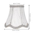 thumbnail image 2 of Minkissy Table Lampshade Blue Cloth Protect Eyes 1Pcs for Library, 2 of 5