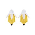 thumbnail image 2 of RUINIXCW Toddler Halloween Banana Costume Cute Contrast Color Sleeveless Romper, Kids Halloween Costume, 2 of 9