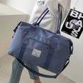 thumbnail image 1 of Bolsa de lona unisex a la moda con cremallera informal para viajes para hombres y mujeres Ndcxsfigh Para Estrenar, 1 of 9