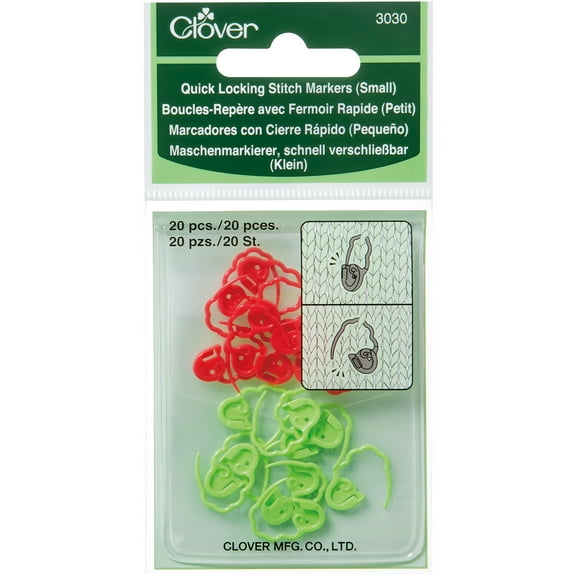 Quick Locking Stitch MarkersSmall 20/Pkg