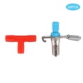 thumbnail image 3 of Water Feeder Double Spring  Drinking Fountain Metal Pastic  Fountain Drinker For  For Pet, 3 of 8