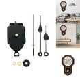thumbnail image 3 of Clock Movement Kit Long Lasting Shaft Pendulum Mechanism Spades Clock Hand, 3 of 7