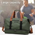 thumbnail image 3 of Large Capacity Sports Bag Training Gym Bag Drying and Wet Separate Exercise Bags Practical Multifunction Bag Outdoor Travel Sports Storage Bag, 3 of 5