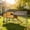 Brown(85.6"L x 40.6" W x 48.2"H), variant on Aivituvin Mobile Chicken Coop with Run Waterproof UV-Resistant Chicken House with Pull-Out Iron Tray Nesting Box Non-Slip Ramp