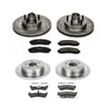 thumbnail image 3 of PowerStop Front and Rear Z23 Evolution Sport Carbon-Fiber Ceramic Brake Pad and Drilled & Slotted Rotor Kit Fits: FORD Select Models K5593, 3 of 10