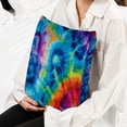 thumbnail image 6 of Tie Dye Velvet Bed Pillow Throw Covers Pillow Inserts Throw Pillows with Unique Patterns - Set of 2, Sizes 16x16, 18x18, 20x20 Inches for Various Occasions, 6 of 6