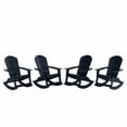 thumbnail image 5 of WestinTrends Tuscany Outdoor Rocking Adirondack Chair (Set of 4), Navy, 5 of 5