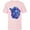 Soft Pink, variant on Marvel Guardians of the Galaxy Volume 3 Rocket & Team Space - Short Sleeve T-Shirt for Kids - Customized-Navy
