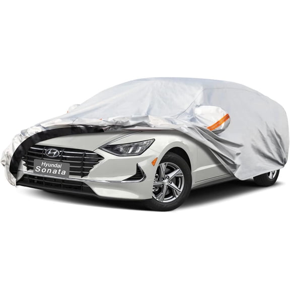 GUNHYI 6 Layer Car Cover Custom Fit Lexus ES ES300 ES330 ES350 ES300h (2001-2023) Waterproof All Weather, Heavy Duty Outdoor Snow Sun Rain Uv Protection