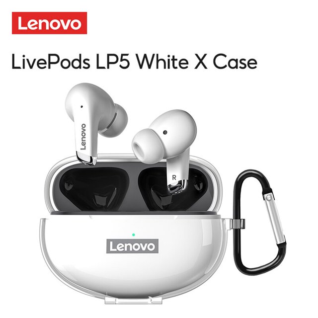 Lenovo LP5 Mini auricular Bluetooth 9D estéreo impermeable auriculares inalámbricos para iPhone 13 Xiaomi auriculares Bluetooth con micrófono Tan Jianjun unisex