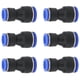 thumbnail image 2 of Conectores neumáticos, 20 piezas Conectores de empuje rectos Accesorios de línea de aire Conector recto de manguera de aire Características mejoradas, 2 of 12