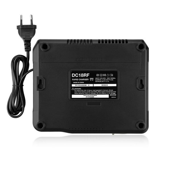for Makita DC18RF/RC Li-ion Rapid Battery Charger | 14.4V-18V with Digital Display