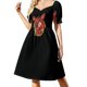 thumbnail image 1 of ZAMination Vestido de manga corta vestido de fiesta 2025 vestido de mujer de verano 2025, 1 of 6