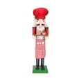thumbnail image 3 of Nutcracker Ornament Painted Classic Home Decor Festival Props Party Favors Chef, 3 of 9
