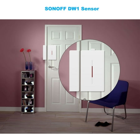 3pcs Dw1 Sensor 433mhz Door Window Alarm Sensor Wireless