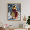 thumbnail image 6 of Diamond Art Kit for Adults, Duck Scarf Snow Cute Winter Scene Diamond Painting for Adults Beginners, 5D DIY Diamond Art Painting Kits, Colorful Diamond Painting Craft for Home Decor 12x16, 6 of 7