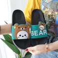 thumbnail image 1 of READY STOCK Sweet Bear Cartoon Silpper Sandal Silpar Comel Perempuan(Small Cutting), 1 of 7