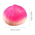 thumbnail image 5 of 2026 Edition Gourmet Dumpling Squeeze, Golden Sesame Bun Fidget Squeeze Hand-Pinching Sensory Toys, Soft Squeeze Decompression Dough for Adults, 5 of 8