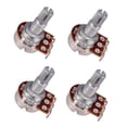 thumbnail image 1 of Potenciómetro de botas de control de tono de tono de tono de gravas eléctricas de eje dividido de 3xlong 6 piezas, 1 of 8