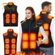 thumbnail image 2 of 21 ZONAS DE CALEFACCIÓN Chaleco calefaccionado Chaqueta calefactora ligera Chalecos de abrigo Hombres Mujeres Invierno USB Autocalentamiento Chaqueta térmica calefactora, 2 of 5