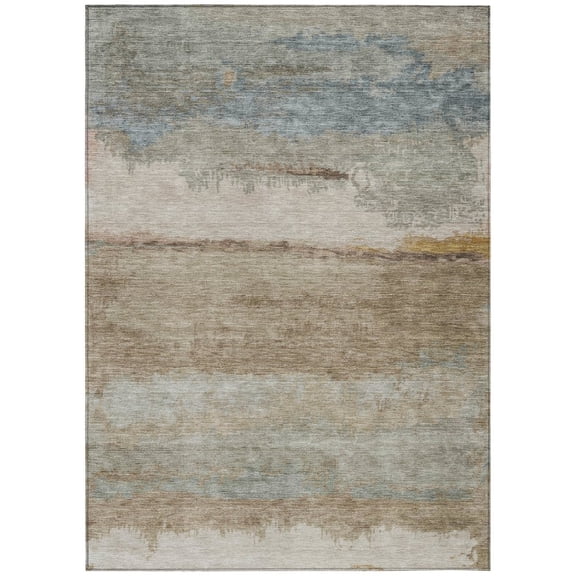 Dalyn Rugs Machine Washable Indoor/Outdoor Chantille ACN2156 Beige 10' x 14' Rug