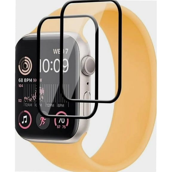 [2 Pack Screen Protector Compatible with Apple Watch SE 40mm, [3D Full Coverage] [5H Hardness] [Case Friendly] [Ultra-Clear][Anti-scratch], Protector Film for Apple Watch SE 40mm