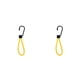 thumbnail image 2 of Eigraketly Cuerda elástica para tienda de 2 uds., cuerda de fijación Bungee para exteriores con fijación de gancho, cuerdas elásticas, Amarillo 2piezas, 2 of 6