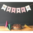 thumbnail image 2 of Inkdotpot I Am FiveReady To HangHappy Birthday Sign PrincessBirthday BuntingParty Supplies For Boy, 2 of 4