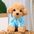 thumbnail image 4 of NETSENG Puppy Plush Toy Doll Teddy Dog Rag Doll Cute Cute Trumpet Simulation Animal Doll, 4 of 4