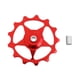 thumbnail image 1 of Bicicleta 13T Bicicleta De Aleación De Aluminio Rodamiento Jockey Rueda Trasera rojo Sharpla Rueda de la polea de la bici, 1 of 8