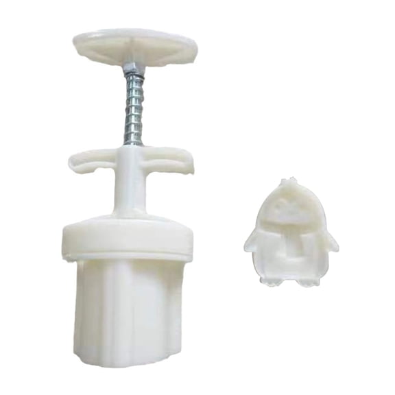 Midautumn Festival Lovely Penguins Cutter Moon Cake Mold Set Used for Cake Cookie Dessert Cutter Cake Baking Decorations