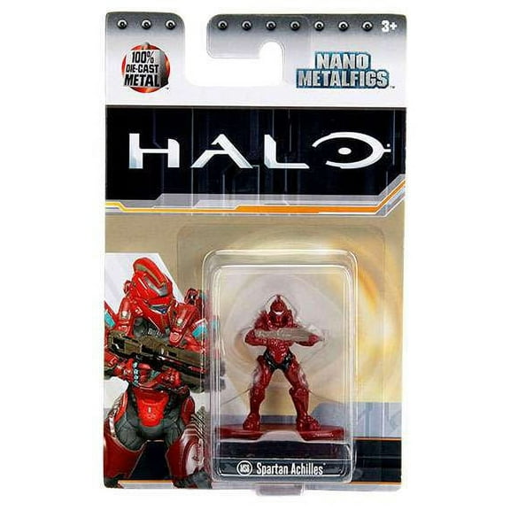 Halo Nano Metalfigs Spartan Achilles Diecast Figure