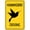 Warning Sign 4, variant on Hummingbird Crossing Metal Warning Sign, 8"x12" Funny Private Property Sign, OSHA Aluminum Notice Sign for Outdoor Yard Fence Street Workplace Campsite, Watch Out for Humming Birds Sign