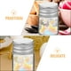 thumbnail image 4 of 24 frascos pequeños de vidrio transparente, mini frascos para especias, pudín, yogur, botellas vacías para conservas con tapas de aluminio para miel, mermelada, accesorios de joyería, 4 of 7