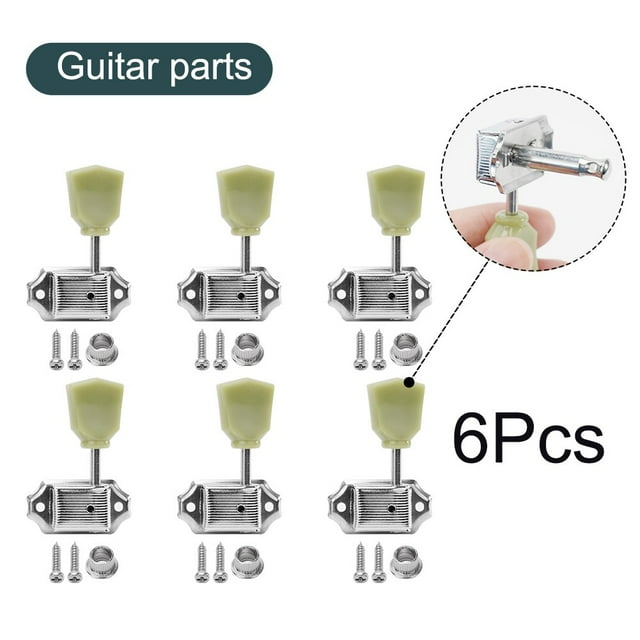 Pièce de Rechange de Haute Qualité, Chaude, la Plus Récente, Remplace les Têtes de Machine Guitare pour Gibson Les Paul 3L 3R Tuning