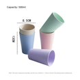thumbnail image 4 of Taza mediana de paja de trigo, taza sencilla, taza de té, taza de leche para estudiantes, taza de gran capacidad, taza de café, 4 of 6