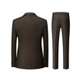 thumbnail image 2 of New Two-piece Men'S Suit: Suit Jacket+pants Set, Double Row Buttons, Formal Business Suit For Groom, Ball And Special Events | High Quality Fabric, British Style, Elegant And Fashionable, 2 of 9