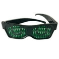 thumbnail image 2 of Led Glasses Customizable Bt Led Glasses Colorful Light Glow Glasses Diy Messages 31 Animations 11 Pictures Music Mode Glow Toys for Party Rave Music Festival, 2 of 7