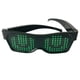 thumbnail image 2 of Lentes Gafas LED Personalizables BT Gafas LED Gafas de luz de colores Brillantes Mensajes de bricolaje 31 Animaciones 11 Imágenes Modo de música Juguetes brillantes para fiesta de Halloween Festival d Romacci Lentes, 2 of 7