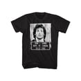 thumbnail image 1 of Rambo Film Series John J. Rambo Canada 1982 Mugshot Black Adult T-Shirt Tee, 1 of 2
