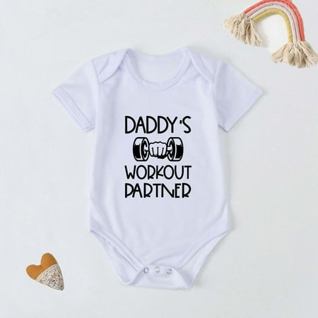 

Leutsin Newborn Baby Girl Clothes Toddler Baby Girl Jumpsuits Cartoon Printing Strap Romper Pants With Pockets