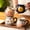 A, variant on Elegant Hand-Painted Floral Double-Walled Ceramic Coffee Mug Insulated Thermal Mug for Hot & Cold Drinks, Microwave & Dishwasher Safe, Durable Ceramic Cup for Home Office or Gift Giving