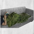 thumbnail image 6 of Central America Soft Flannel Fleece Blanket, Suspended Bridge at Natural Rainforest Park in Costa Rica Natural Landscape, Cozy Plush for Indoor and Outdoor Use, 60" x 80", Multicolor, by Ambesonne, 6 of 6