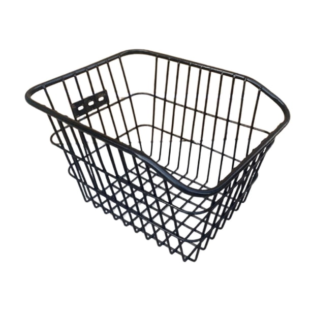 Cesta trasera para bicicleta, portaequipajes para bicicletas, cesta de almacenamiento de bicicletas de gran capacidad para montar en bicicleta