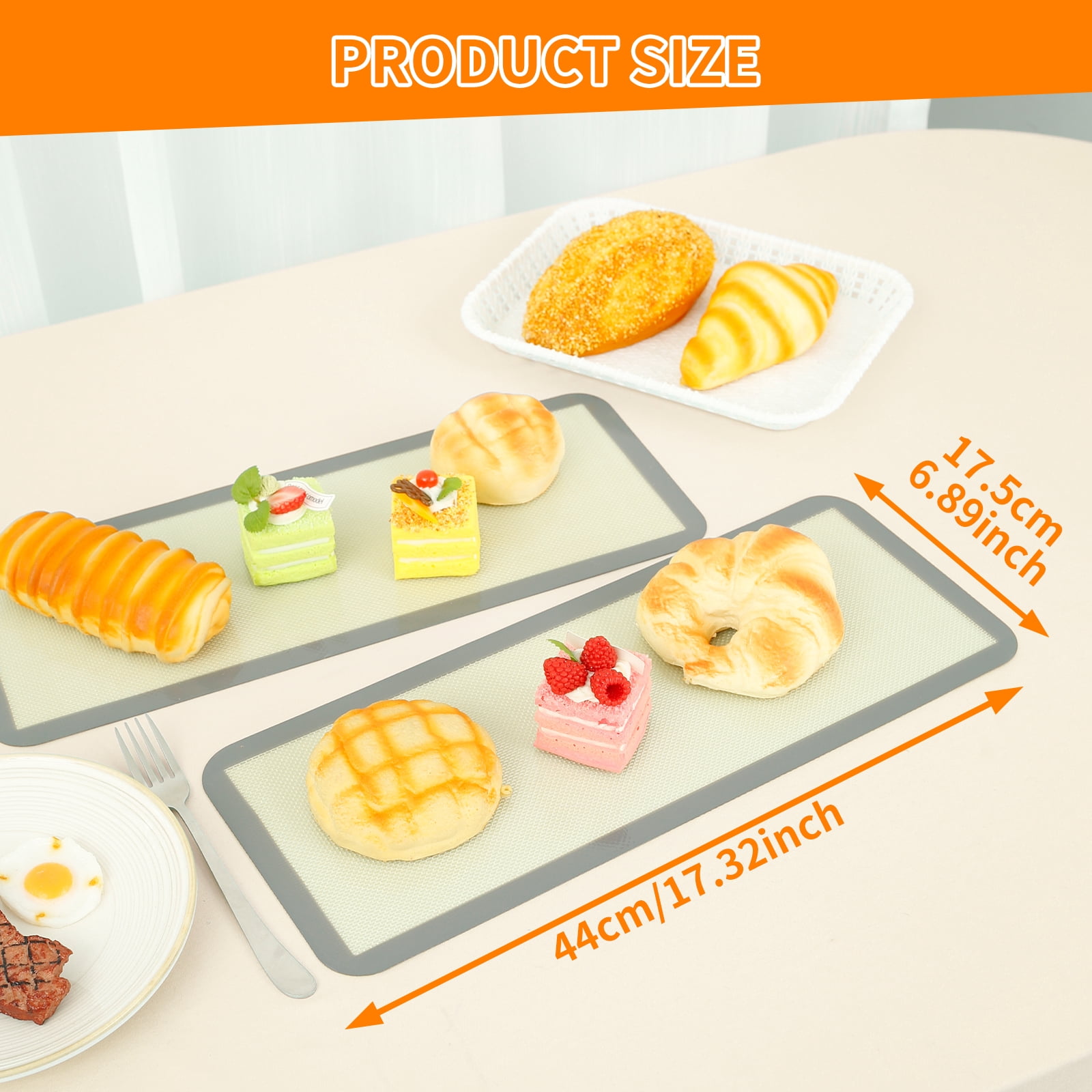 Wekvgz 10Pcs Silicone Mats for Freeze Dryer Reusable Silicone Baking Sheet Non Stick Freeze Dryer Trays Liners Multipurpose Silicone Baking Sheet Liners for Kitchen Baking
