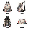 thumbnail image 2 of JIALIOU Mini Backpack Purse for Women Quilted Casual Daypack Small Travel Shoulder Bag, Vintage Baseball, 2 of 7