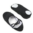 thumbnail image 5 of 1 par de zapatos de baile ligeros y antideslizantes, de lona sencilla para niños y adultos, talla 33, 5 of 5